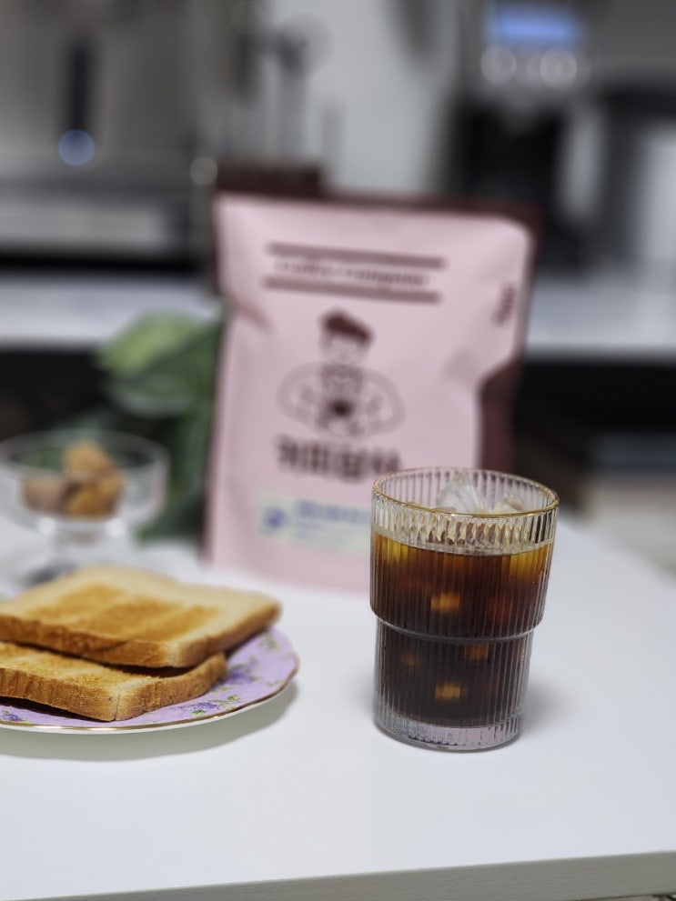 홈카페 맛있는 원두 "커피상사" 블렌딩 가성비 원두커피 추천 W.브레빌커피머신 920