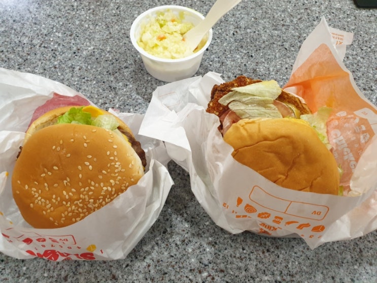 버거킹 치킨킹BLT, 타바스코 더블비프, 코울슬로 내돈내산 솔직후기 버거킹 치킨킹BLT, 타바스코 더블비프, 코울슬로 내돈내산 솔직후기