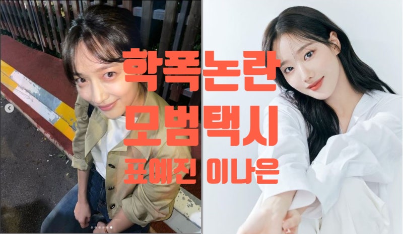 모범택시 엇갈린운명 학폭 이나은 표예진 나이 인스타 프로필