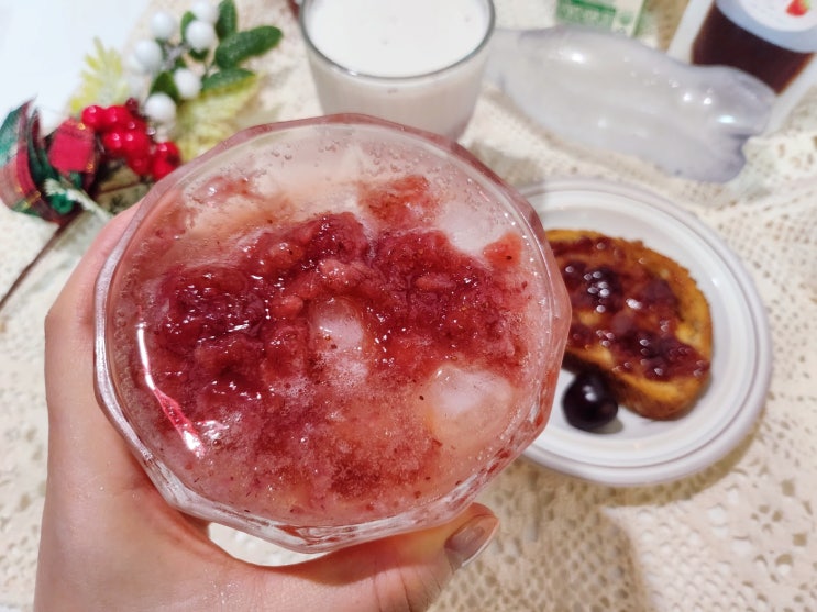  딸기라떼 만들기 :: 수제과일청 맛있는 딸기청 잼있는농부생활