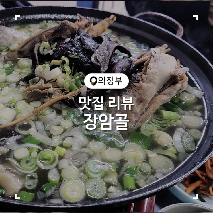  장암역 맛집 능이 백숙이 푸짐했던 장암골
