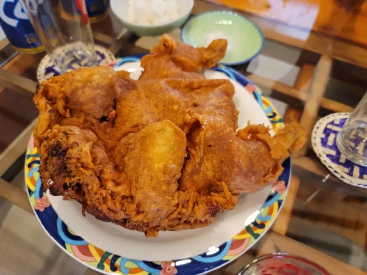  부여 시골통닭, 겉바속촉 식어도 맛있는 옛날치킨 포장 후기