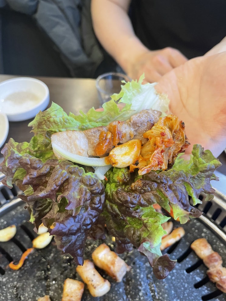  사당역 맛집 시골명가. 회식장소로 추천하는 숙성 삼겹살 고기집 후기