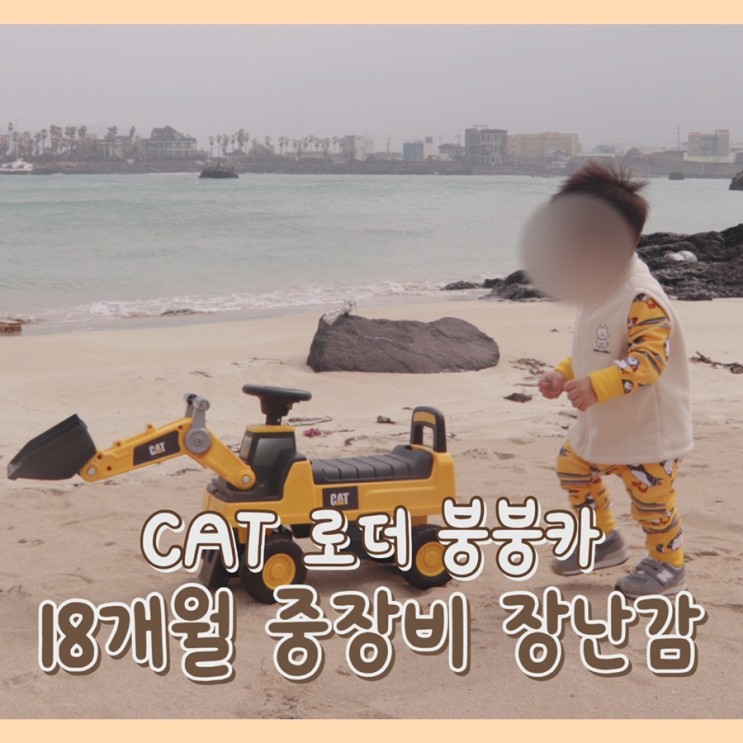[육아템] 야야 CAT 포크레인 & 로더 붕붕카 : 18개월 남자 아기 장난감 추천