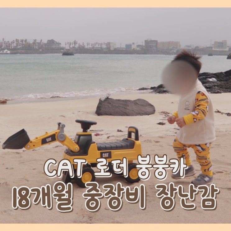  [육아템] 야야 CAT 포크레인 & 로더 붕붕카 : 18개월 남자 아기 장난감 추천