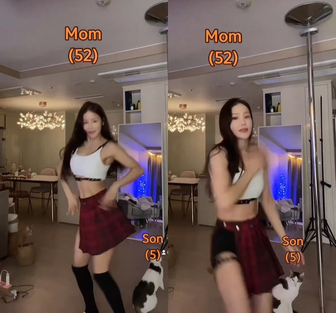 ‘52살’ 미나, 5살 아들이 있었다니..“춤 영상에 같이 출연” ‘52살’ 미나, 5살 아들이 있었다니..“춤 영상에 같이 출연”