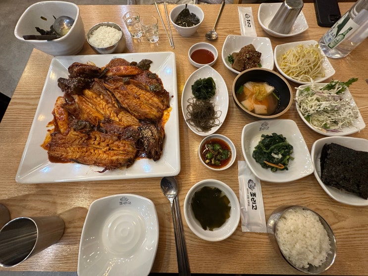  매콤한 코다리조림 오산코다리맛집 조리고