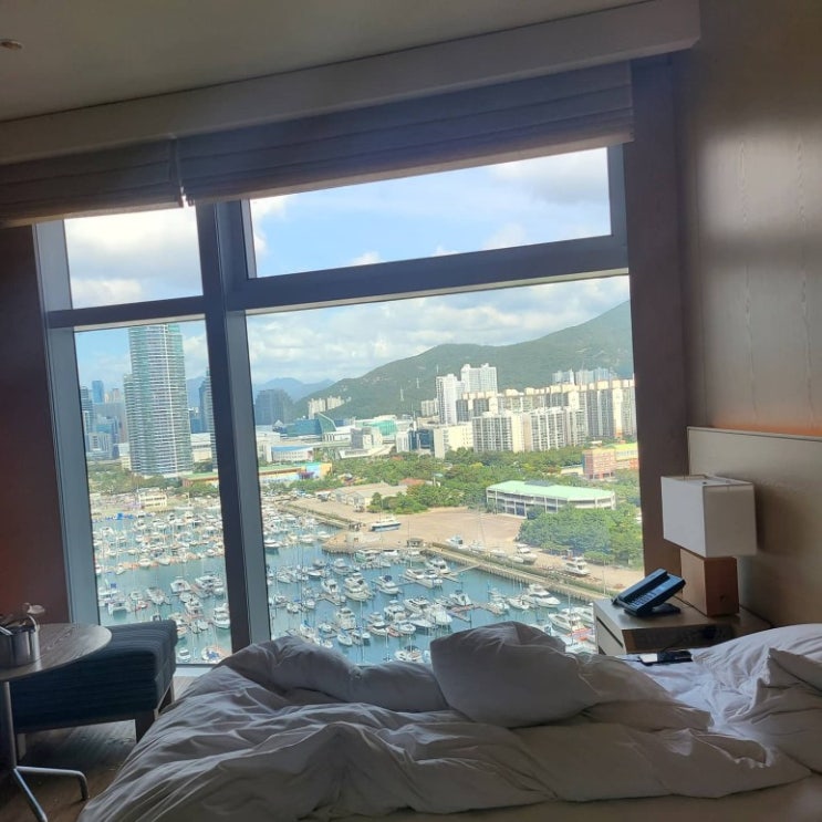  [파크하얏트 부산] 요트경기장 뷰가 궁금! 숙박 후기