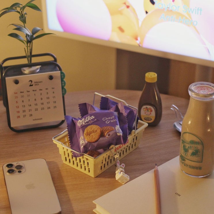  CU 편의점 신상 맛 보장 밀카초코그레인 !