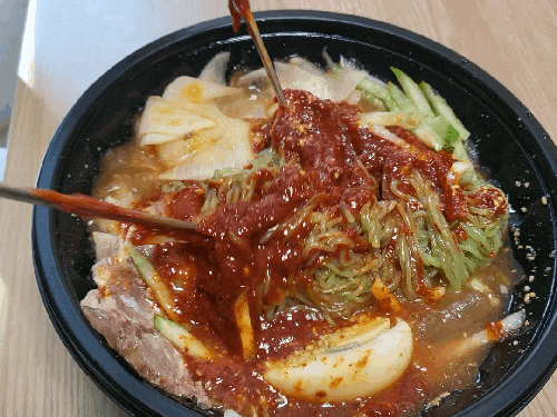  국물에 국 진심인 진 국진남 검단신도시점 돼지국밥과 물같은 비빔냉면 요기요 배달 후기