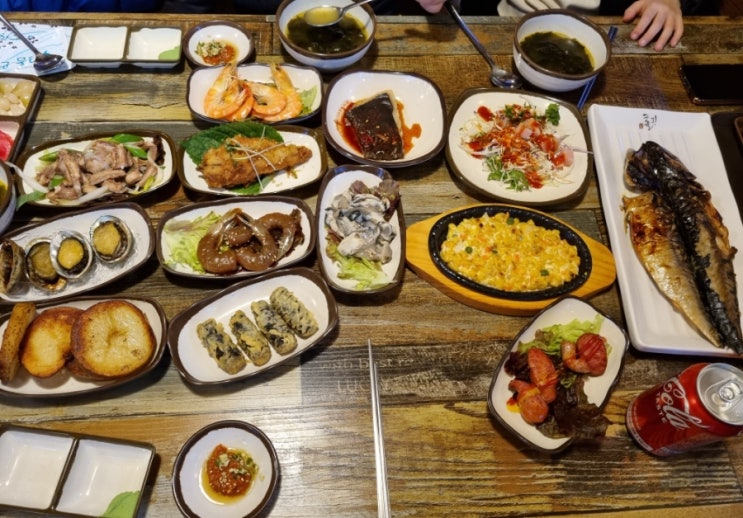  경기연천맛집 제주회수산물센타 다양한 스끼다시 전곡횟집