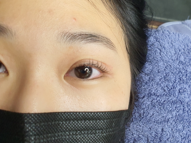  전주 속눈썹펌 체크