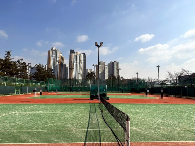 여울공원 테니스장