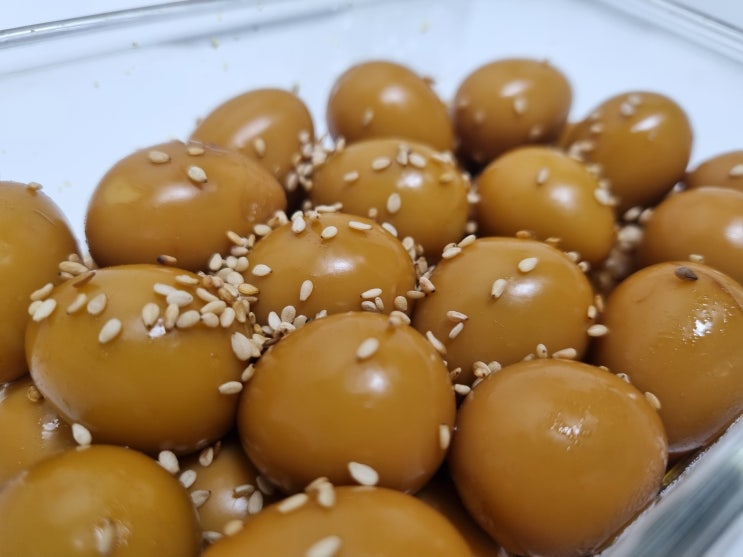  초간단 요리 메추리알로만 장조림 만들기!!