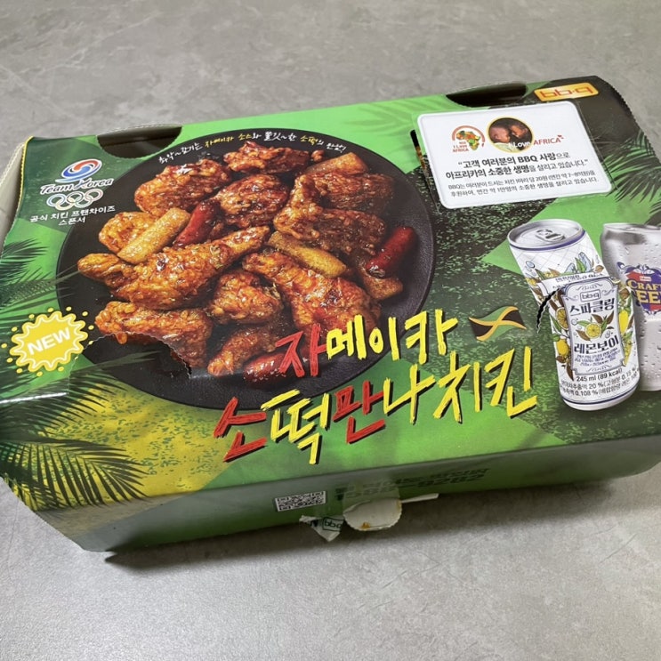  [비비큐 신상] 자메이카 소떡만나치킨, 자소만치킨, 배달치킨
