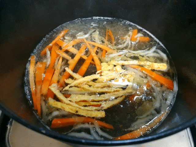  솜씨당 오늘육수 코인육수로 아기 잔치국수 만들기