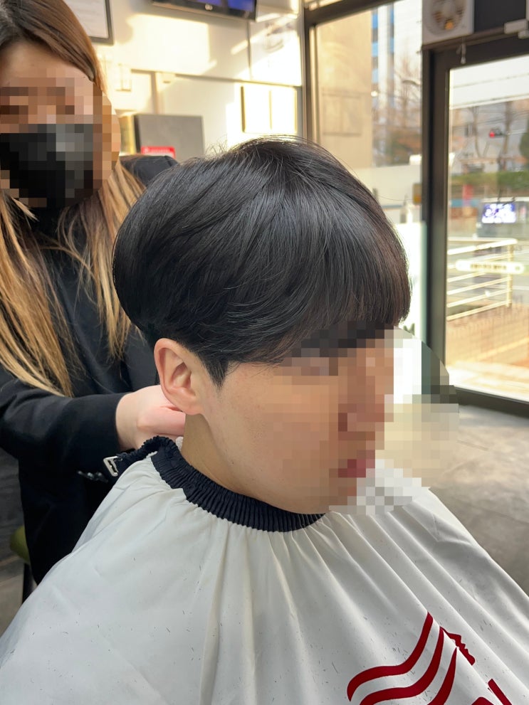  인천시청역 미용실 휴이엠헤어에서 시스루펌 하고 왔어요!