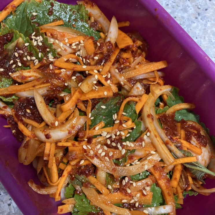 정원 텃밭 수확물_깻잎, 마늘 정원 텃밭 수확물_깻잎, 마늘