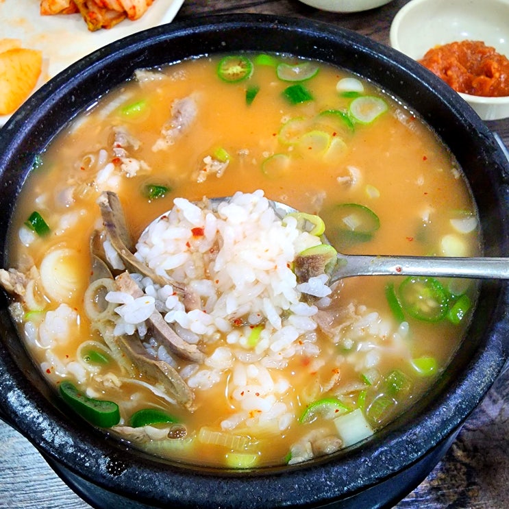  무봉리 토종 순대국 돼지국밥 / 신메뉴 소 내장탕 리뷰