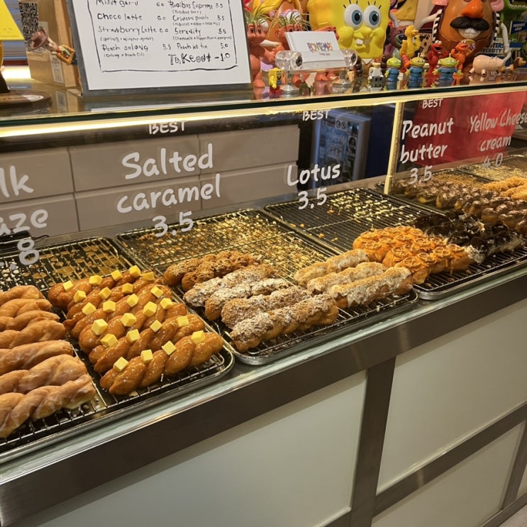  송리단길 카페 꽈배기 맛집 방문했어요! | 봉땅 본점