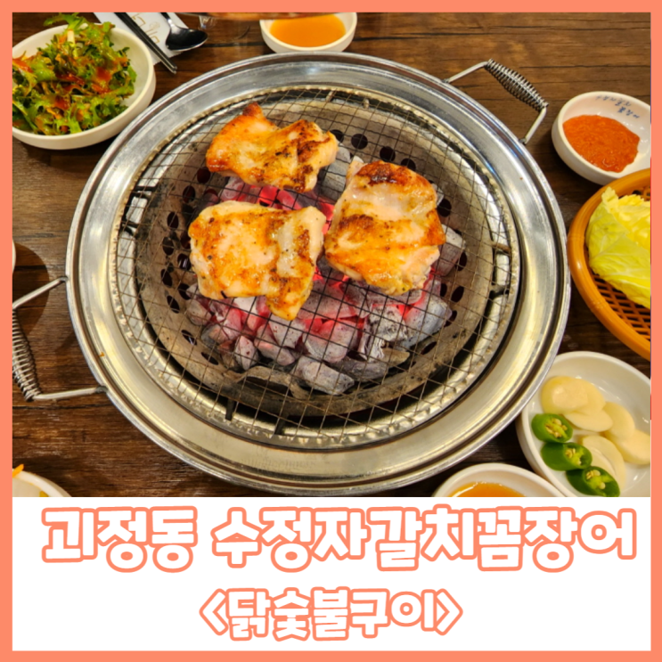  닭숯불구이가 정말 맛있는 괴정동 롯데백화점 인근 <수정자갈치꼼장어>