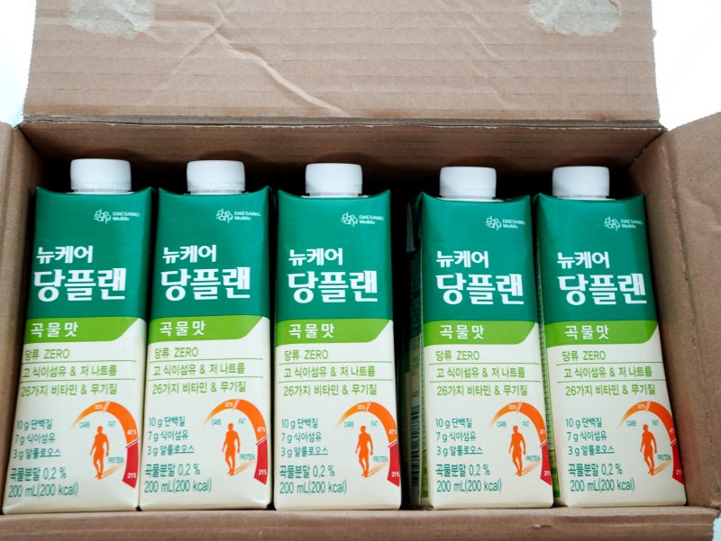 당뇨병 두유 뉴케어 설탕 프로그램 시리얼 맛 맛있고 편리한 당뇨병 관리 5