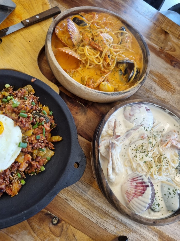  바다가 보이는 여수 파스타 맛집 :: 바다식탁