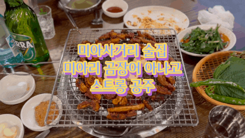  미아사거리술집 미아리 곰장어 아나고 미아사거리 장어 맛집 양념곰장어 후기
