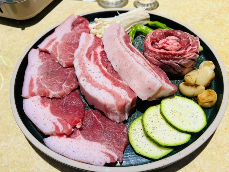  광안리 수변공원 맛집 고기 구워주는 갈매기타운 본점