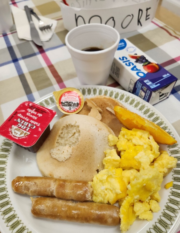 토론토 아침 팬케이크 Pancake Breakfast, 김씨네편의점 (Kim's Convenience), 탈라피아 생선 건강식