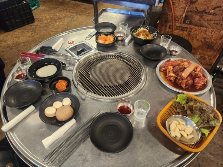  공덕역 마포진짜원조최대포 본점 돼지갈비맛집