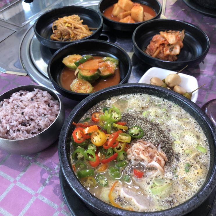  옥련동 맛집 소문난순대국 송도점 인천 노포 감성 쩐다