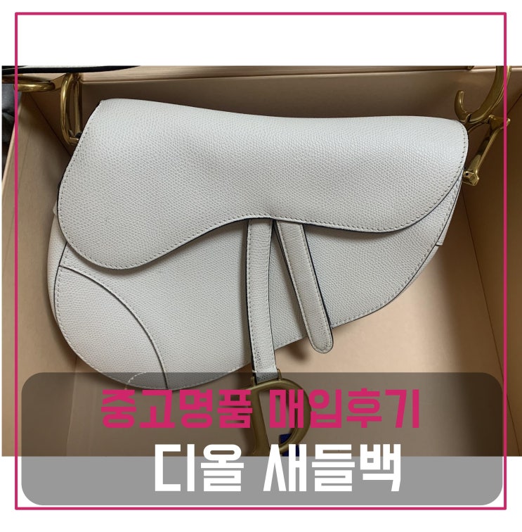  중고명품가방매입 디올새들백