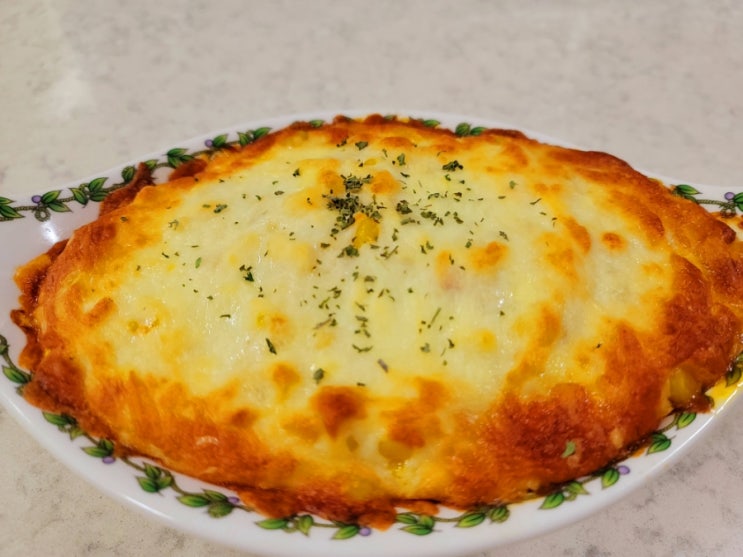  밤야식 떡국떡 요리 만두그라탕 만들기