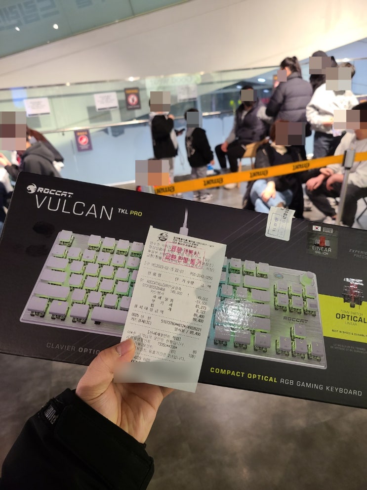  [광축 키보드] 로켓 불칸 프로 텐키리스 키보드 언박싱, 사용후기 / ROCCAT VULCAN PRO TKL
