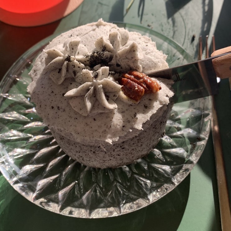 장은리카페 : 보령 대형카페, 떡케이크가 대존맛임