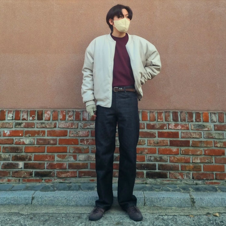  [아이러니포르노] 비건 레더 패딩 Ma-1