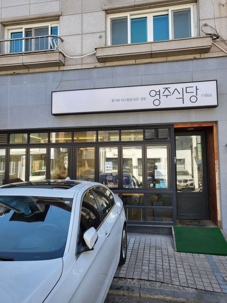  분당 정자동  혼밥하기 좋은 밥집~영주식당