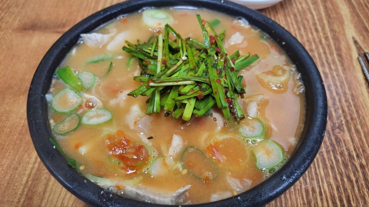  진주 산청돼지국밥 : 상봉동위치한 현지인 국밥맛집