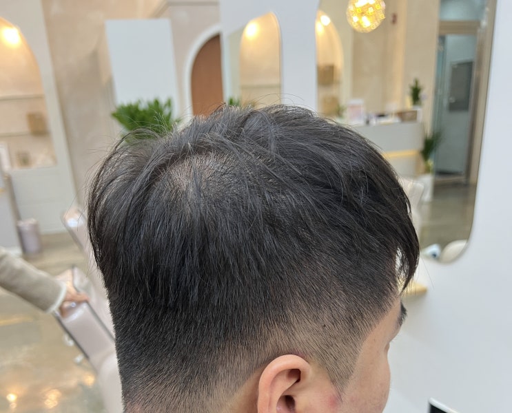  두상 성형컷이 필요한 이유? 남자머리도 볼륨이 중요하다!(유성 봉명동 미용실 아라온헤어 은찬)