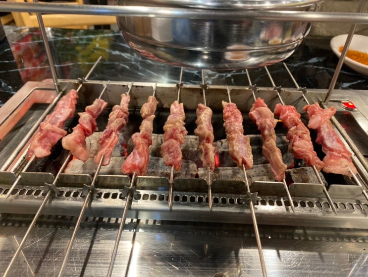 인천 검단사거리역 먹자골목, 회식 장소로 좋은 초원 양꼬치