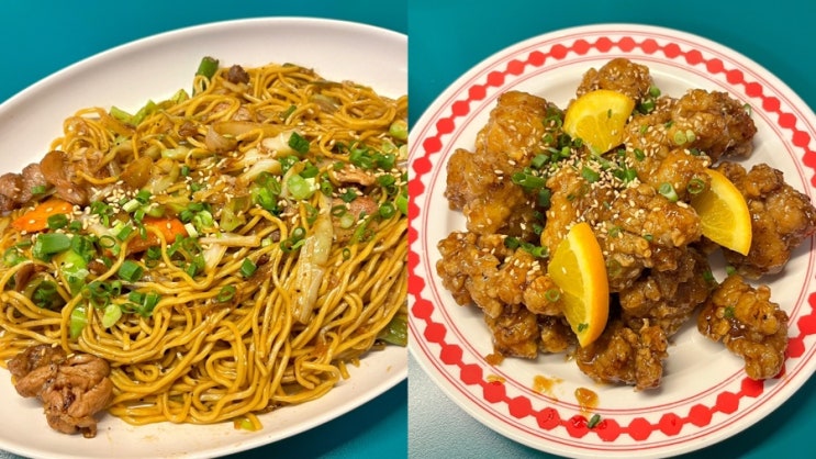  압구정 청담 맛집 웍셔너리 줄서는식당 미국식 중화요리 전문점 차오미엔과 오렌지 치킨