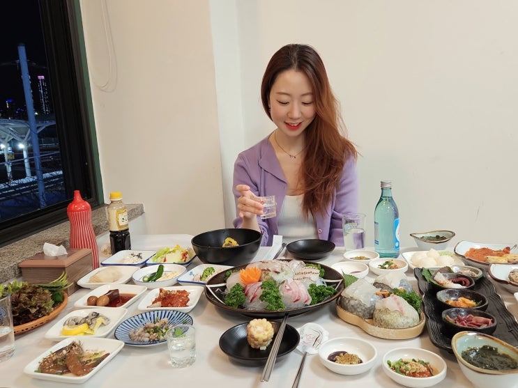 부산 광안리 길수횟집 자연산회 좋았던 민락수변공원맛집