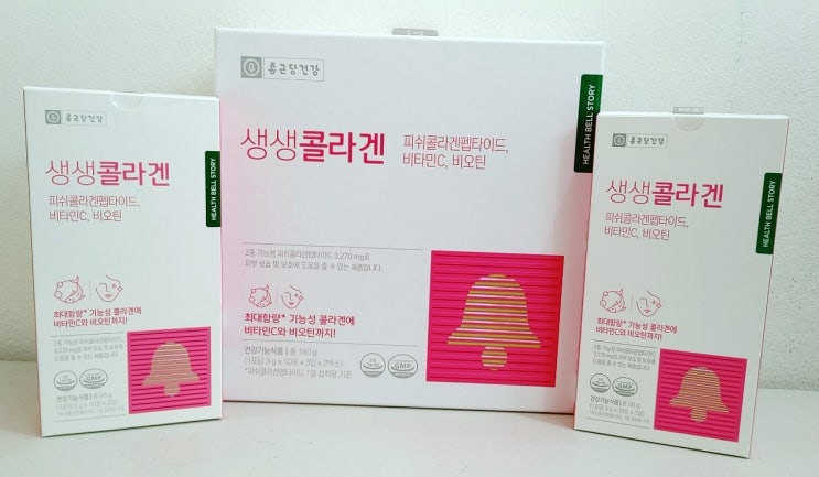  피쉬콜라겐펩타이드/비오틴/비타민C  기능성 콜라겐 생생 콜라겐