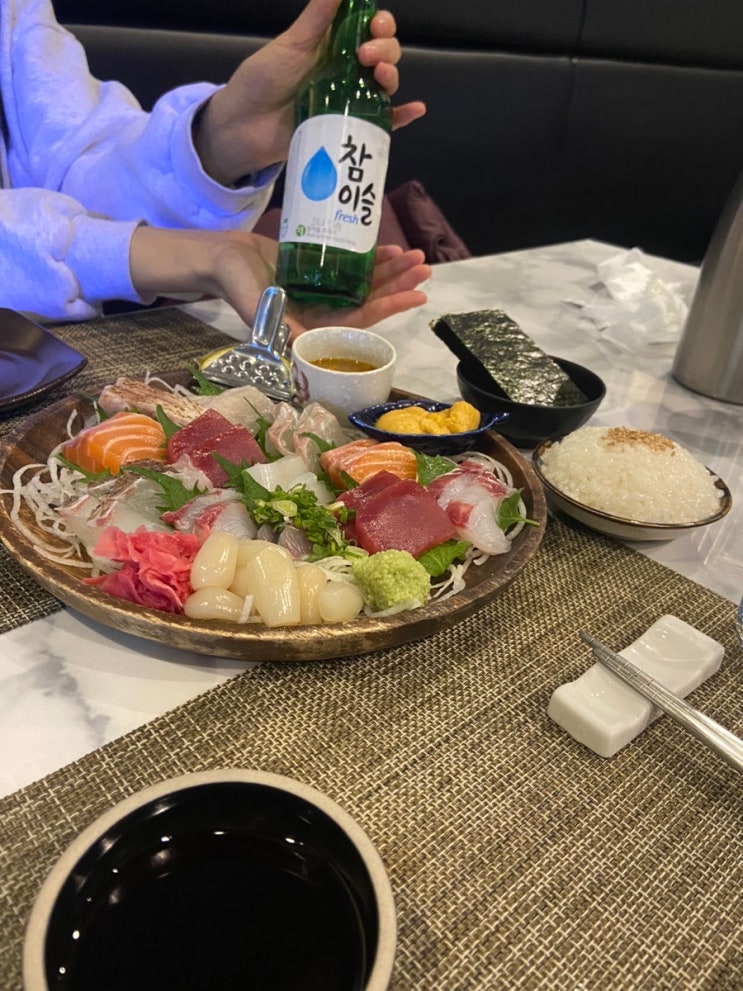  [수원 금곡동 맛집] 선술집팔육(ft. 사시미 모리아와세/레몬 생크림 새우튀김)
