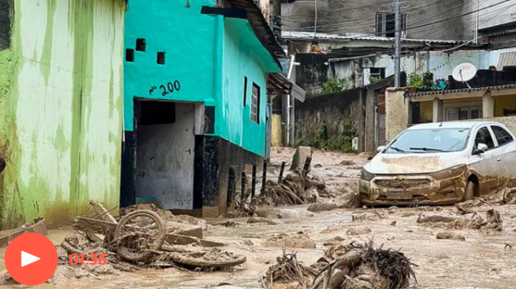 브라질: 상파울루 주에서 홍수와 산사태로 수십 명이 사망했습니다