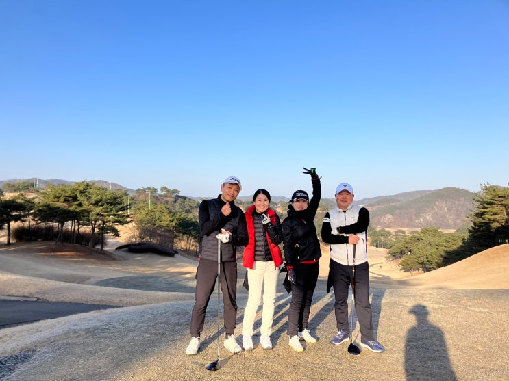  [라운딩]나주 골드레이크CC 가족라운딩- 회원제 코스에서 와이프 머리올린날