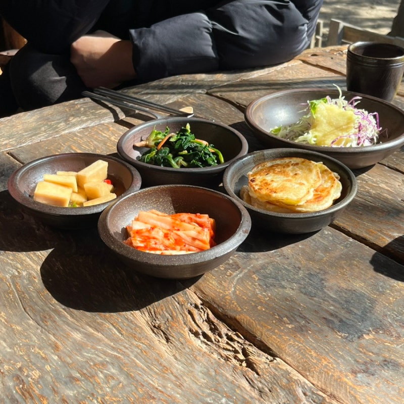 제주 비건 한정식 전문점/찻집 다사니(연잎밥, 비빔밥, 도토리묵)