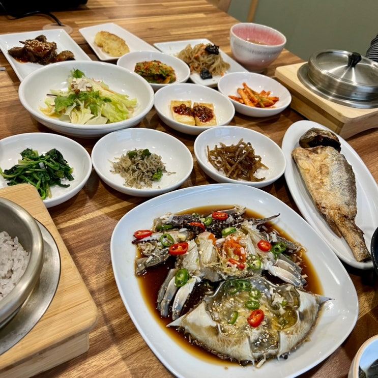  광명역 맛집, 부모님 모시기 오기 좋은 광명역 밥집 산나래 광명역점