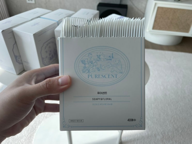  에어드레서 시트 비누향 추천 [퓨어센트]